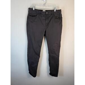 Huckberry Flint and Tinder 365 5-Pocket Straight Fit Pants Charcoal Size 36x33